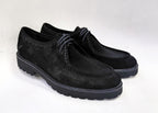 C Collection Suede Lace Up Shoe - Black