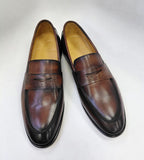 C Collection Calfskin Penny Loafer - Brown