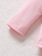 Children's Cartoon Graphic Top and Pants Set