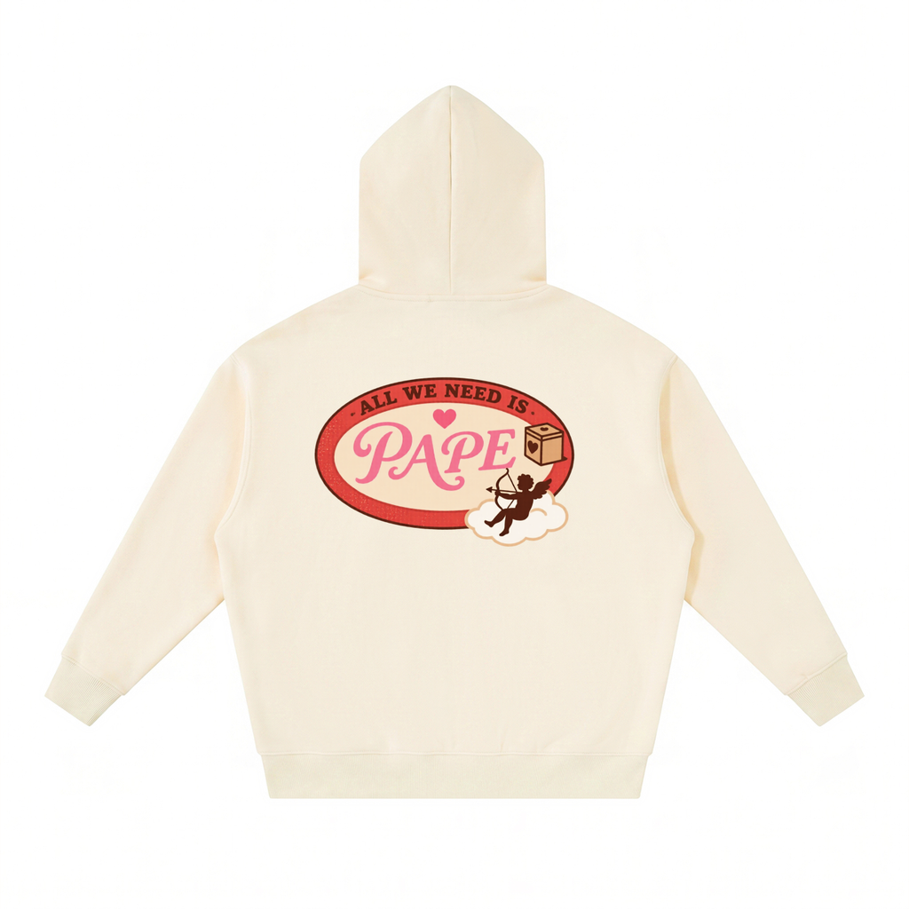 Cupid need Pape Hoodie