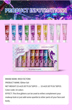 10 Piece Body Glitter Gel Set - Pendo Store