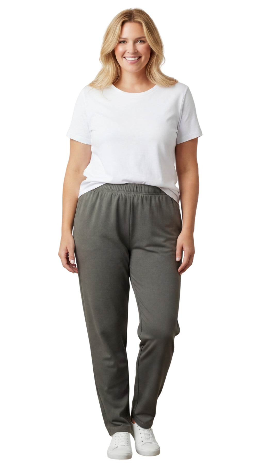 High-Waisted Cotton Stretch Leggings