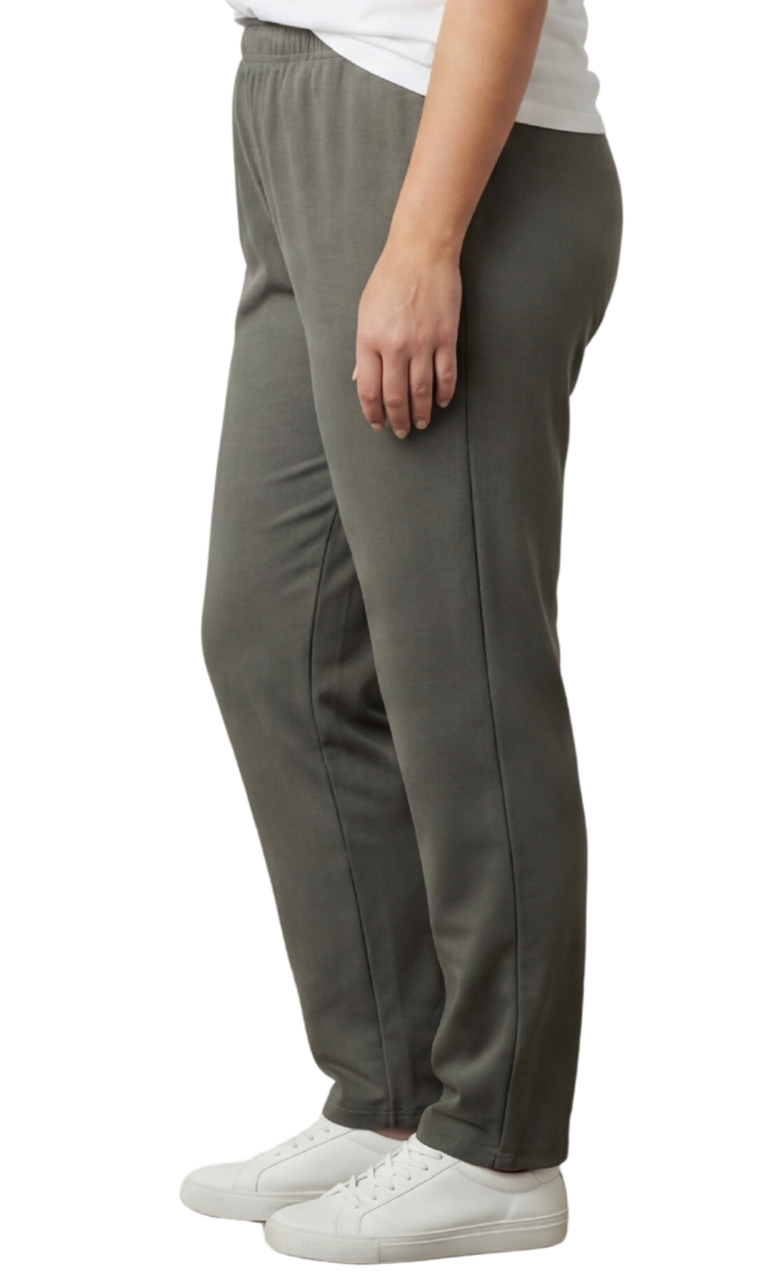 High-Waisted Cotton Stretch Leggings