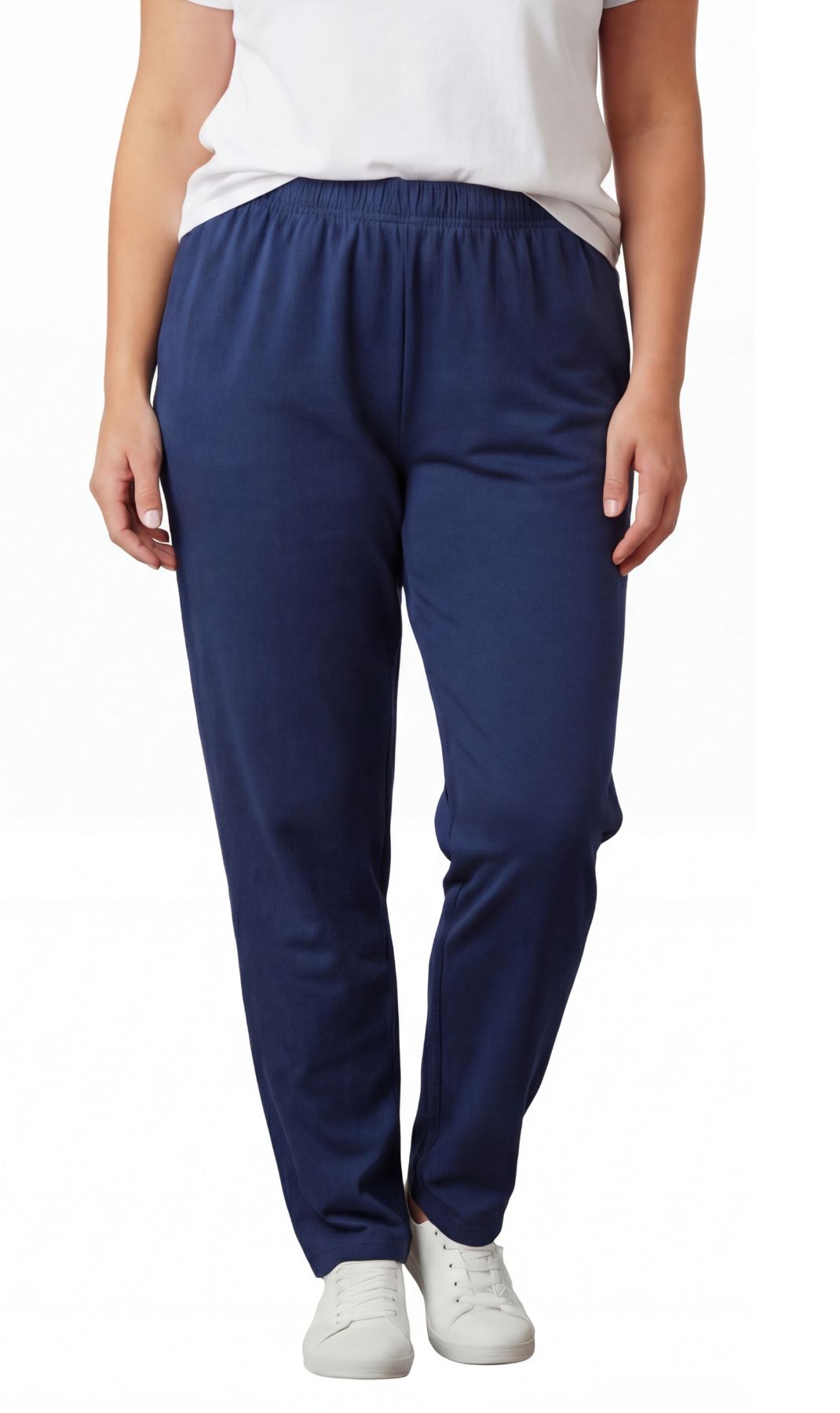 High-Waisted Cotton Stretch Leggings