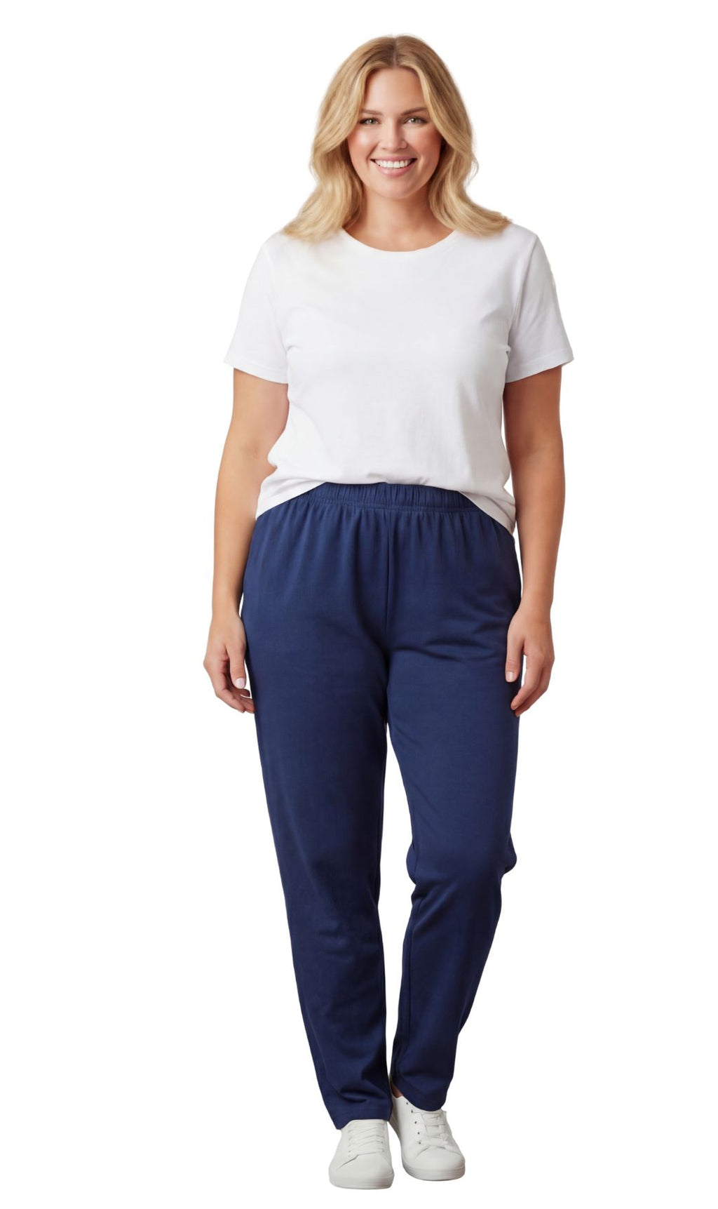High-Waisted Cotton Stretch Leggings