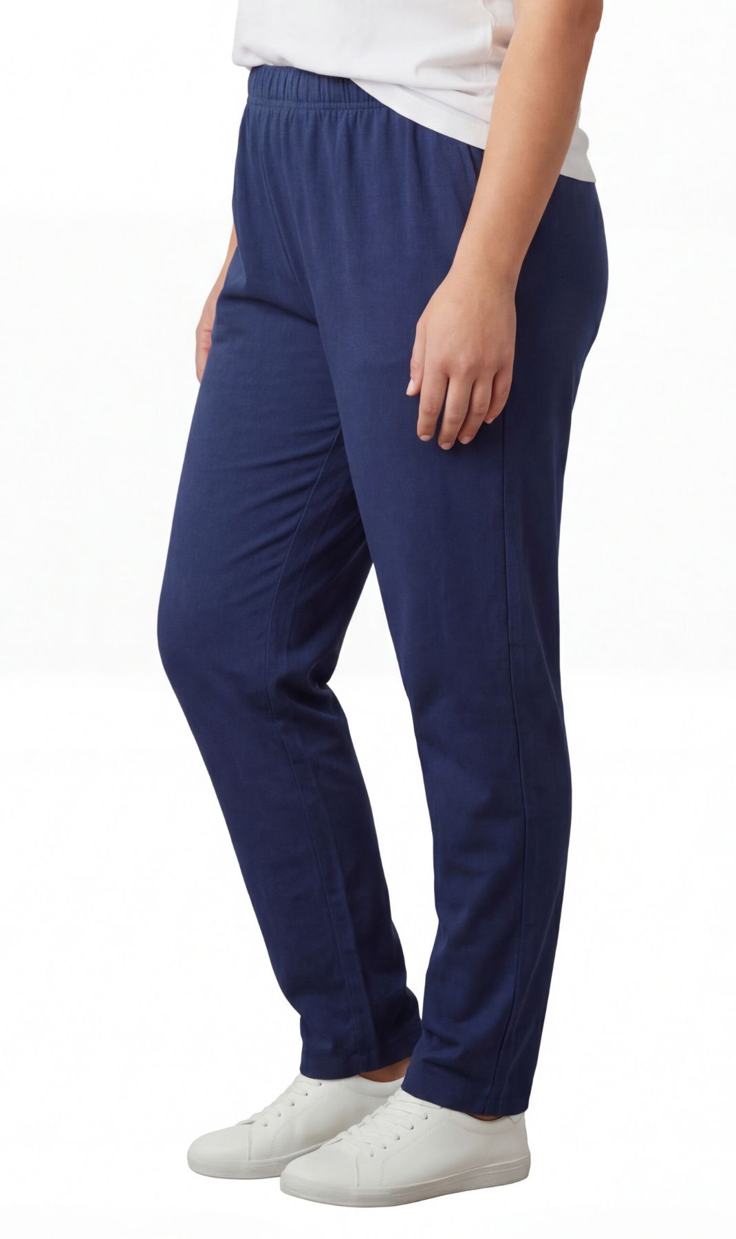 High-Waisted Cotton Stretch Leggings