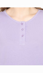 3/4 Sleeve Henley Top