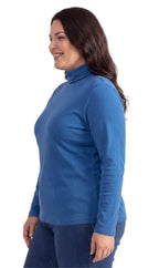 Women's Relaxed Fit Turtleneck Top
