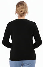 Cable Knit Button Front Cardigan