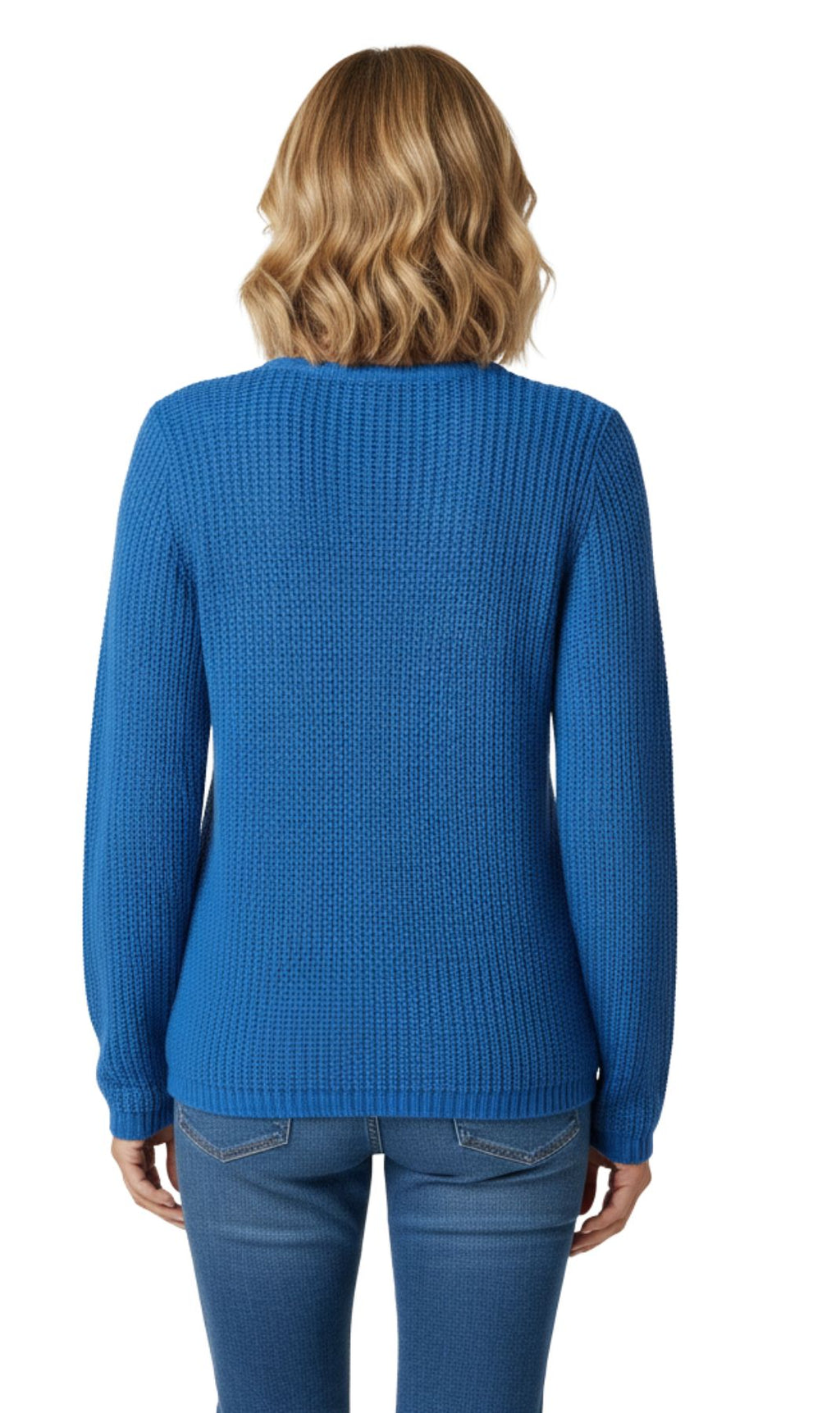 Long Sleeve Shaker Knit Henley Sweater