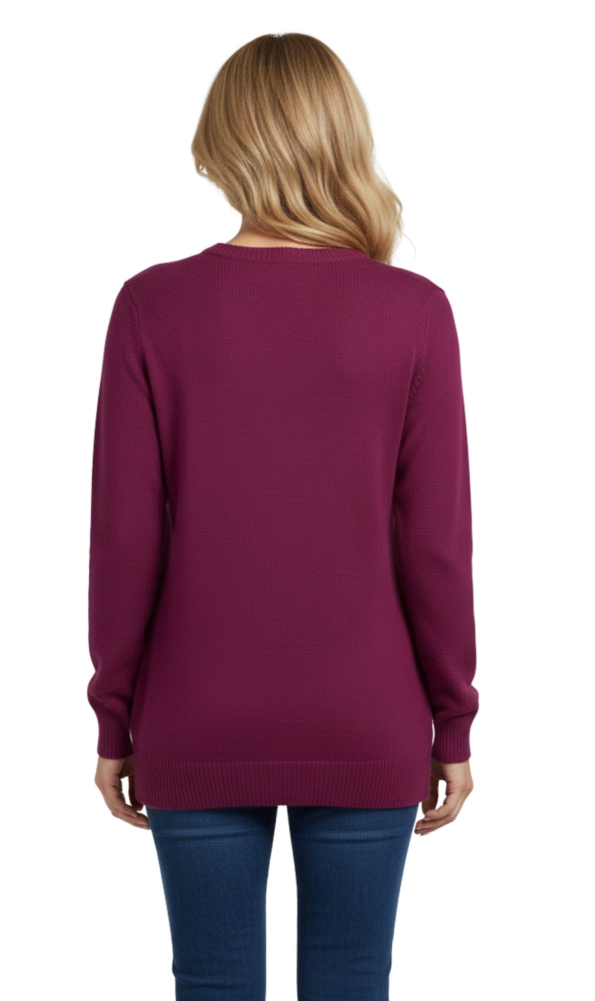 Snowflake Color Block Holiday Sweater