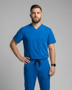 Men's Cobalt Scrub Joggers