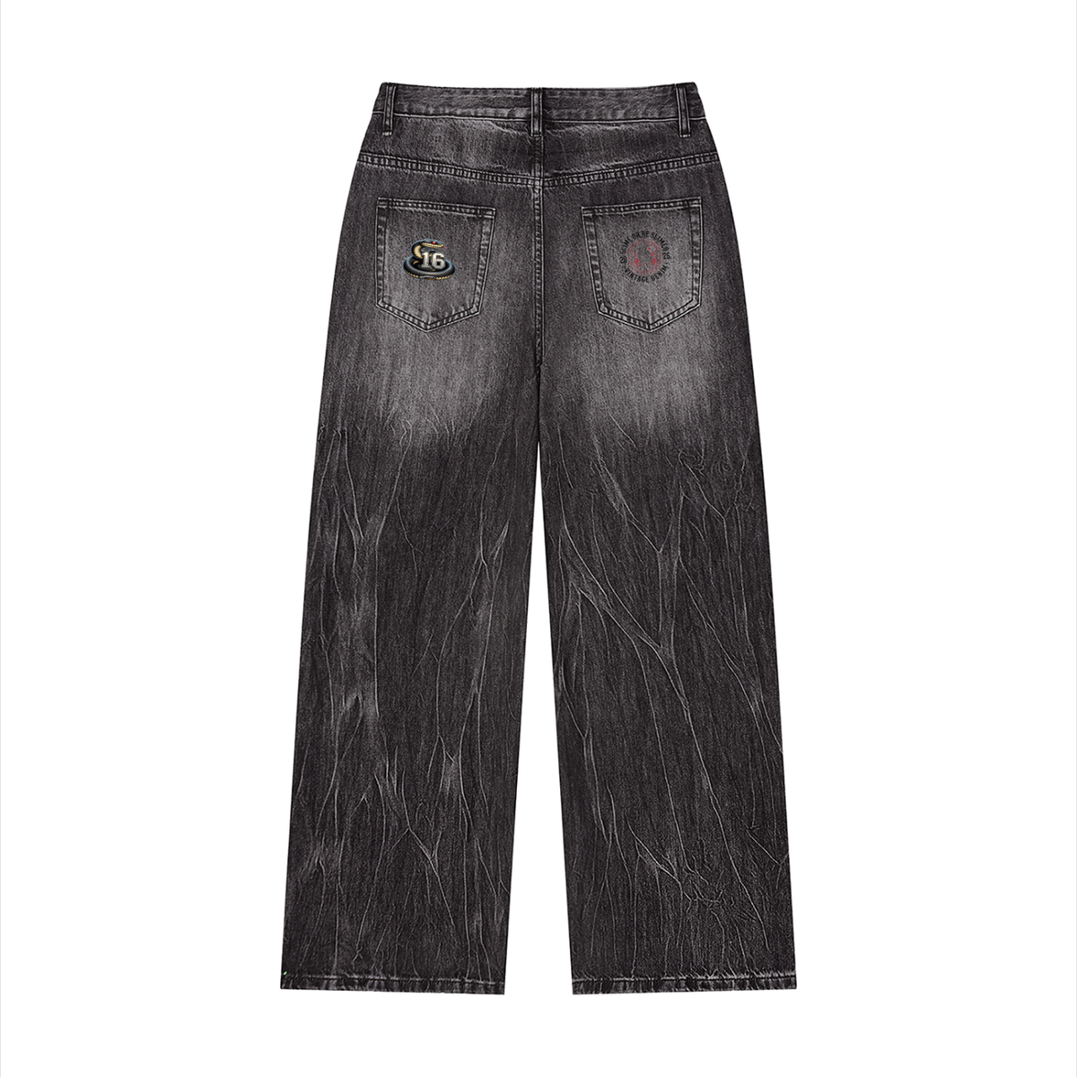 Slime  Wide Leg Jeans (black)