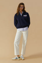 Manhattan High Rise Straight Ankle Jeans HJ160