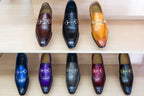 Carrucci Calfskin Loafer - Black