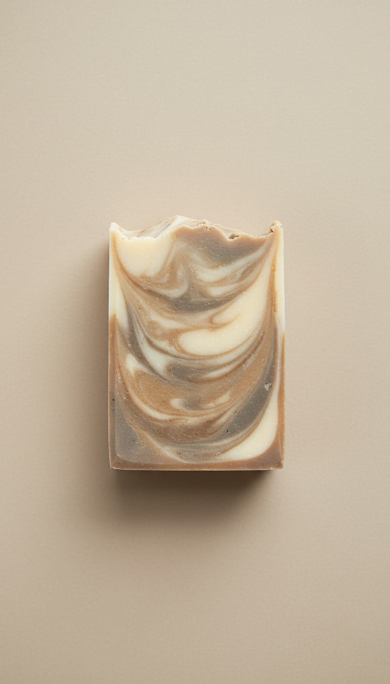 Hand-Poured Sandalwood Soap Bar