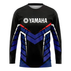 2026 Yamaha Design New Racing Cycling Suit - Men’s Off-Road Motorcycle Sports Fast Drying Long Sleeved Loose Jersey - Pendo Store