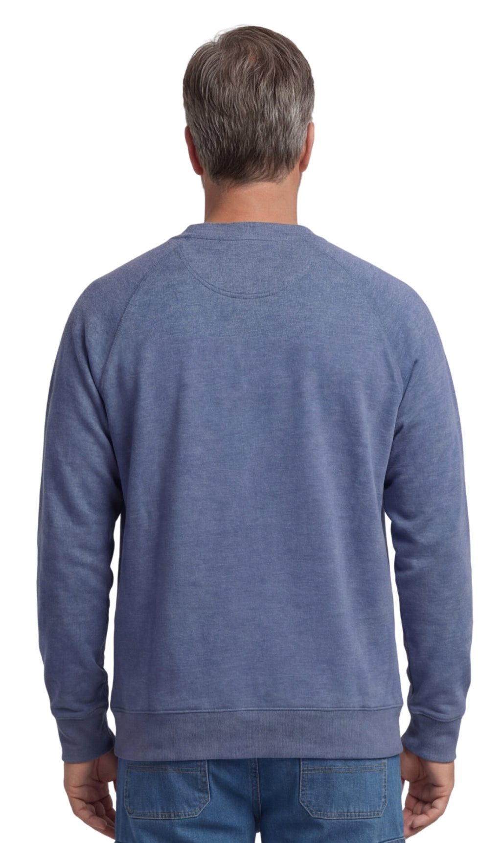 3-Pocket Raglan Fleece Sweatshirt