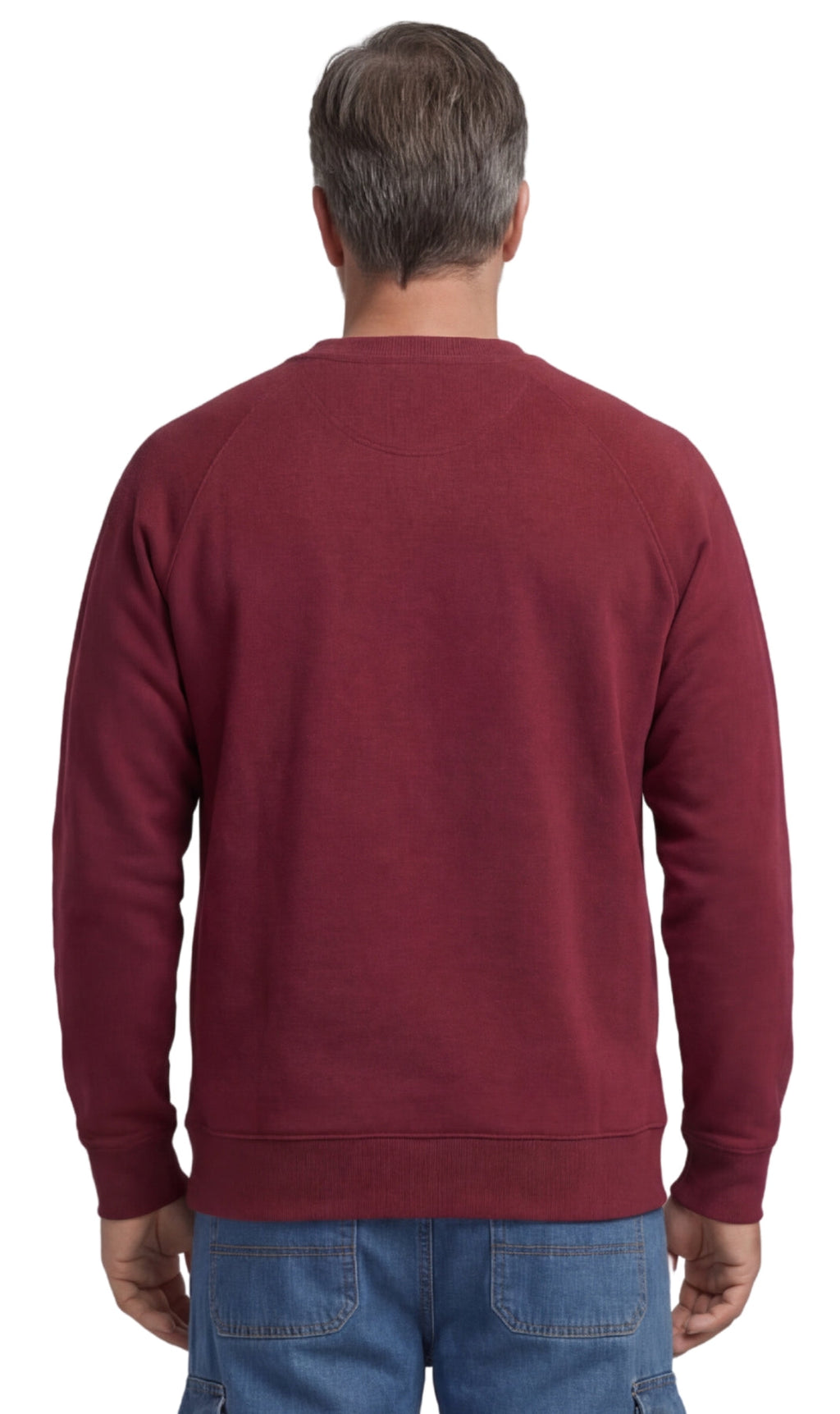 3-Pocket Raglan Fleece Sweatshirt
