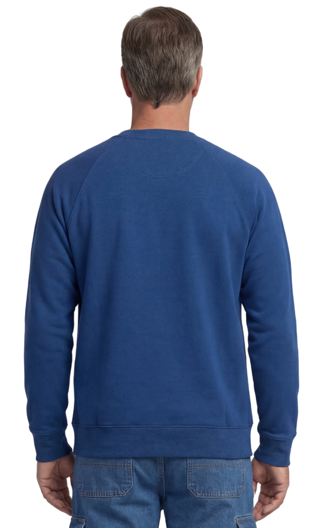 3-Pocket Raglan Fleece Sweatshirt