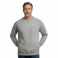 3-Pocket Raglan Fleece Sweatshirt