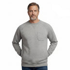 3-Pocket Raglan Fleece Sweatshirt