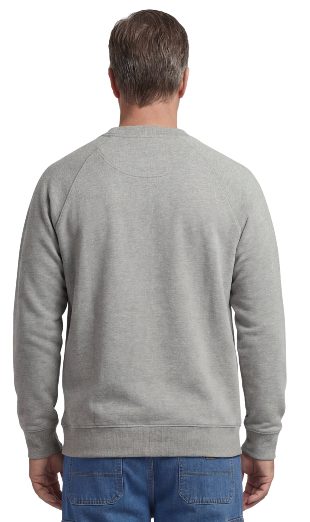 3-Pocket Raglan Fleece Sweatshirt