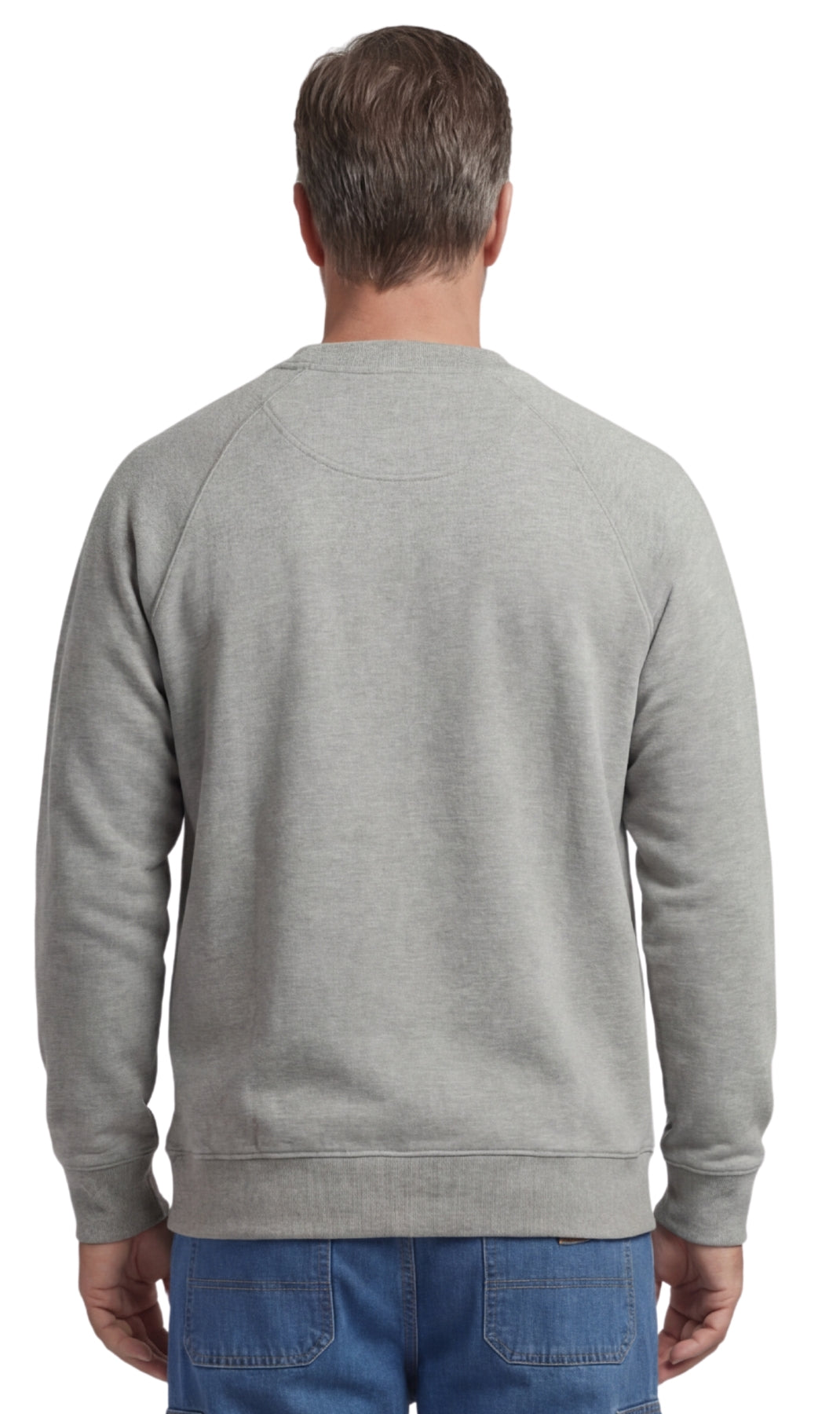 3-Pocket Raglan Fleece Sweatshirt