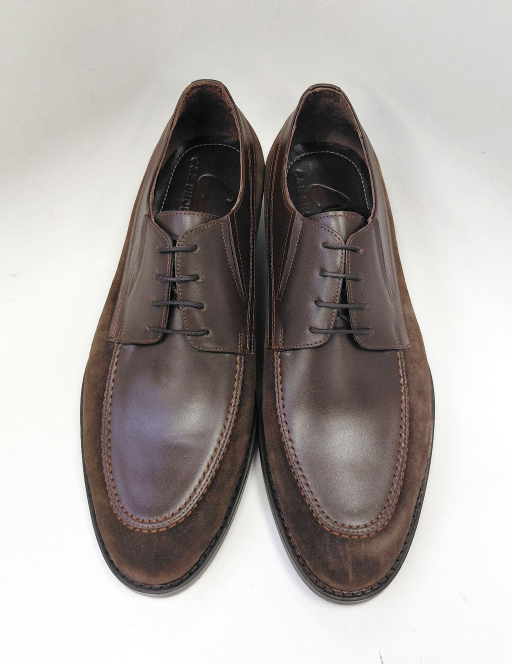 C Collection Leather Oxford - Brown