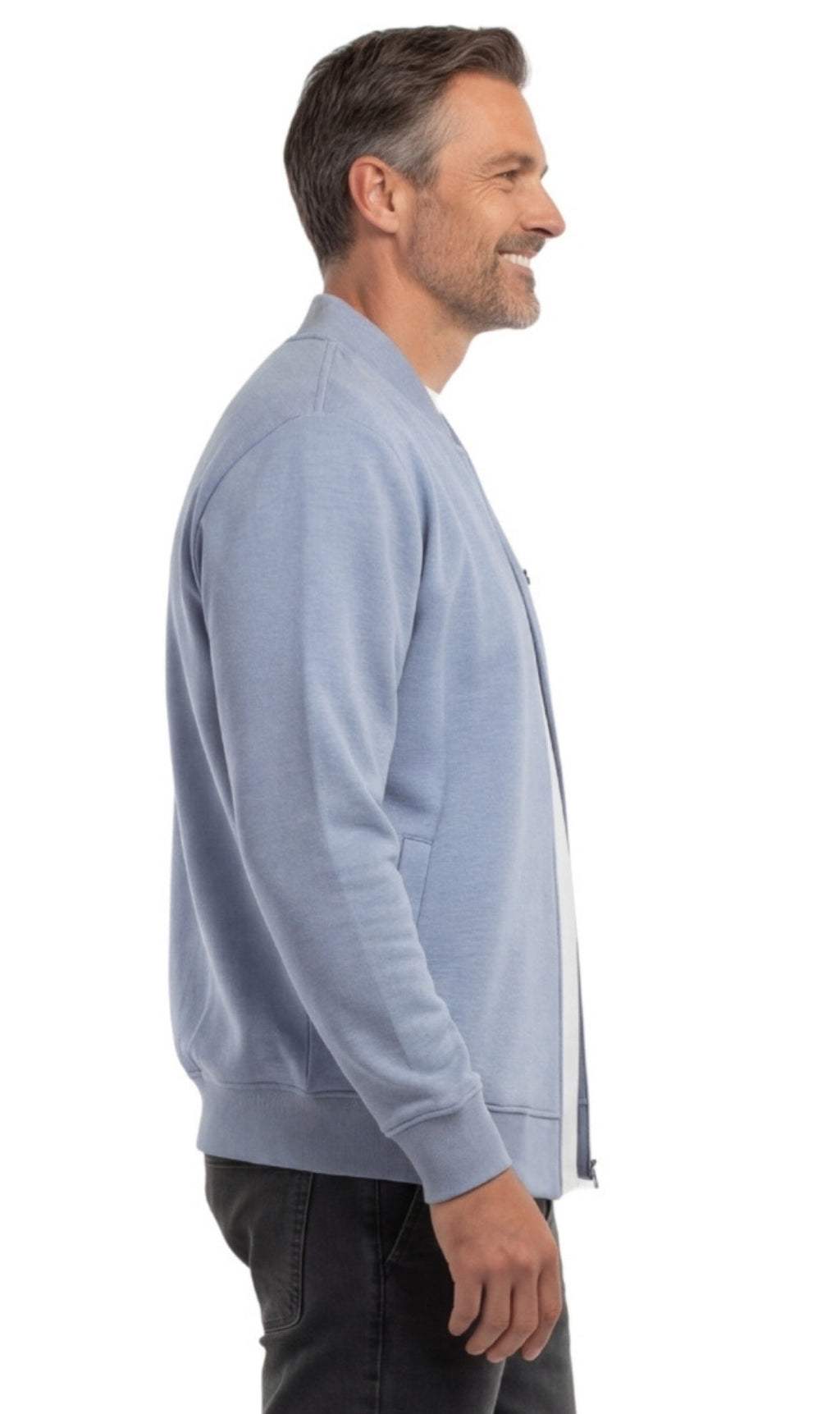 Lightweight Baseball Fleece Jacket