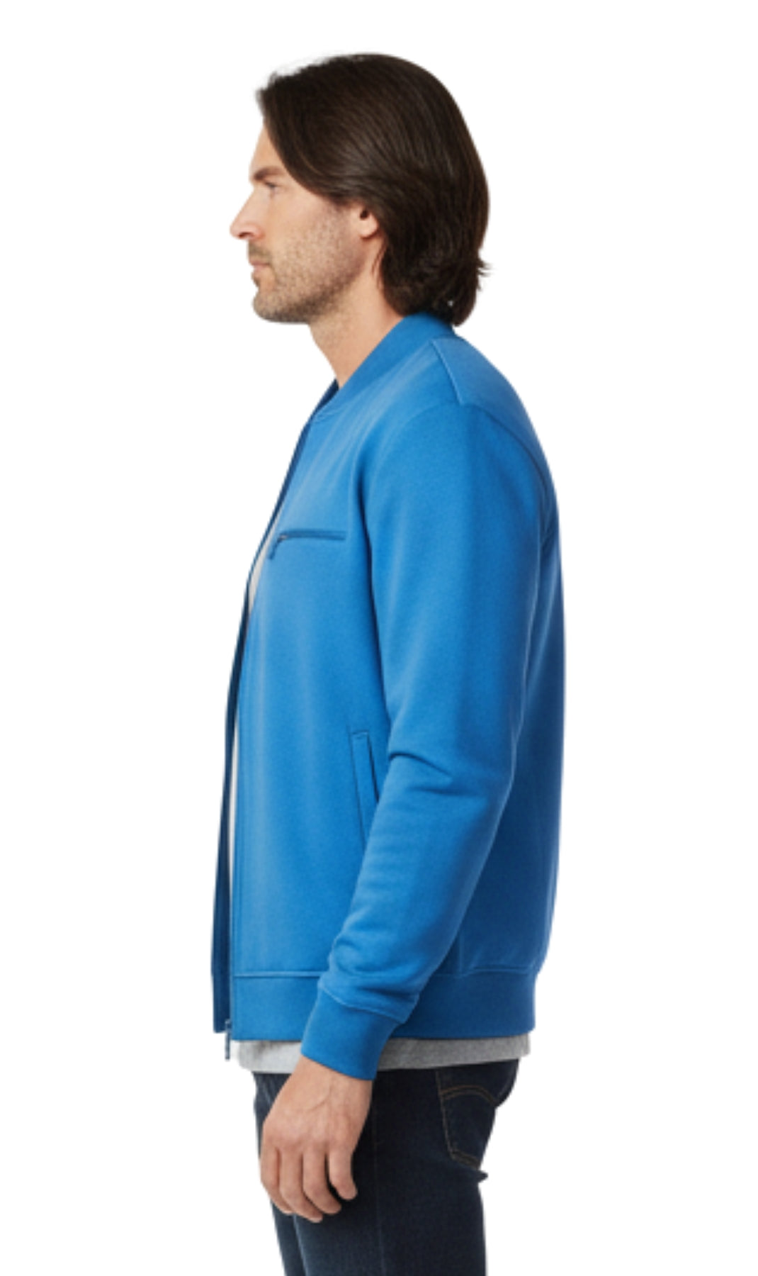 Lightweight Baseball Fleece Jacket