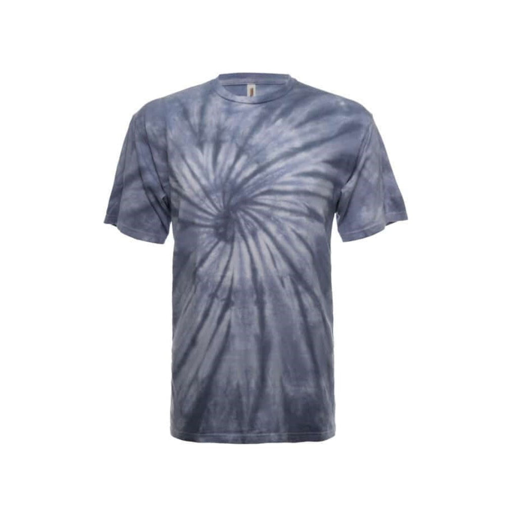 Steel Quartz Spiral Tie Dye T-Shirt