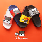 Kids Summer Dog Slippers Slide Beach Flip Flops Comfortable Thick Sole Girls Flat Shoes Quick-Dry Flip Flop Slides Water Resistant All-Day Comfort Fit Wet Grip Soles
