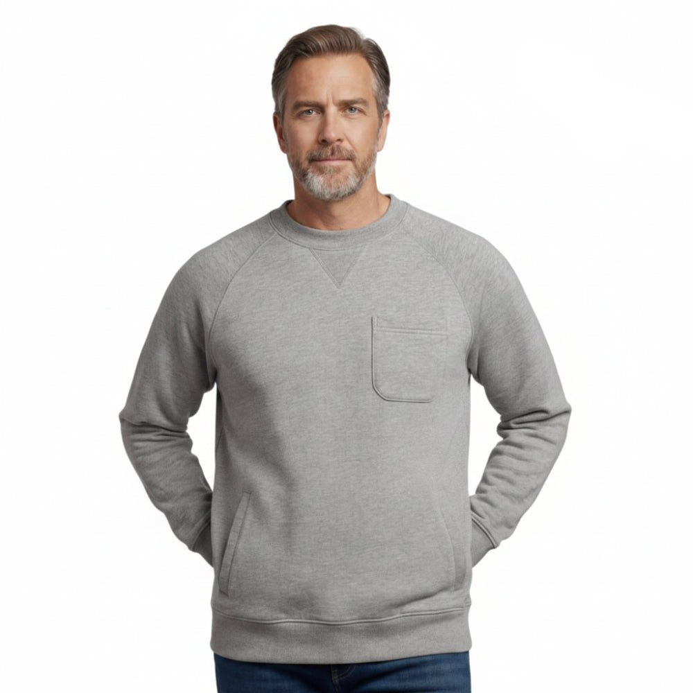 3-Pocket Raglan Fleece Sweatshirt - Pendo Store