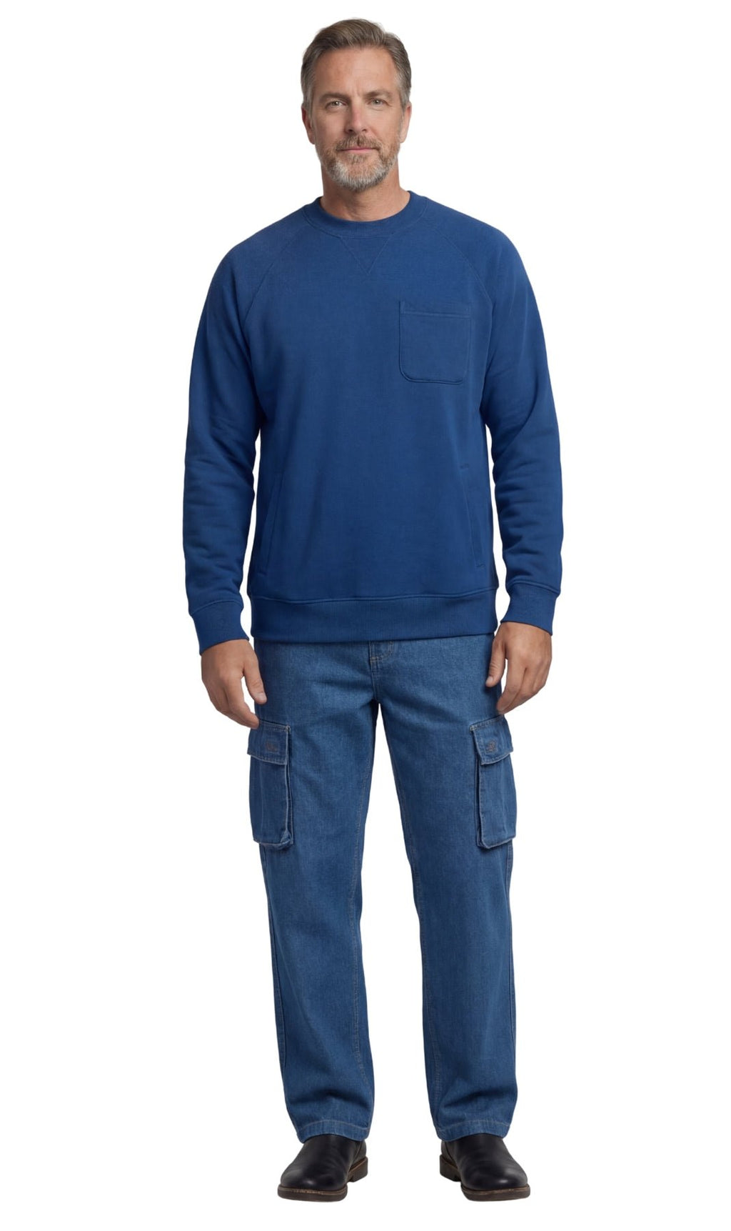 3-Pocket Raglan Fleece Sweatshirt - Pendo Store