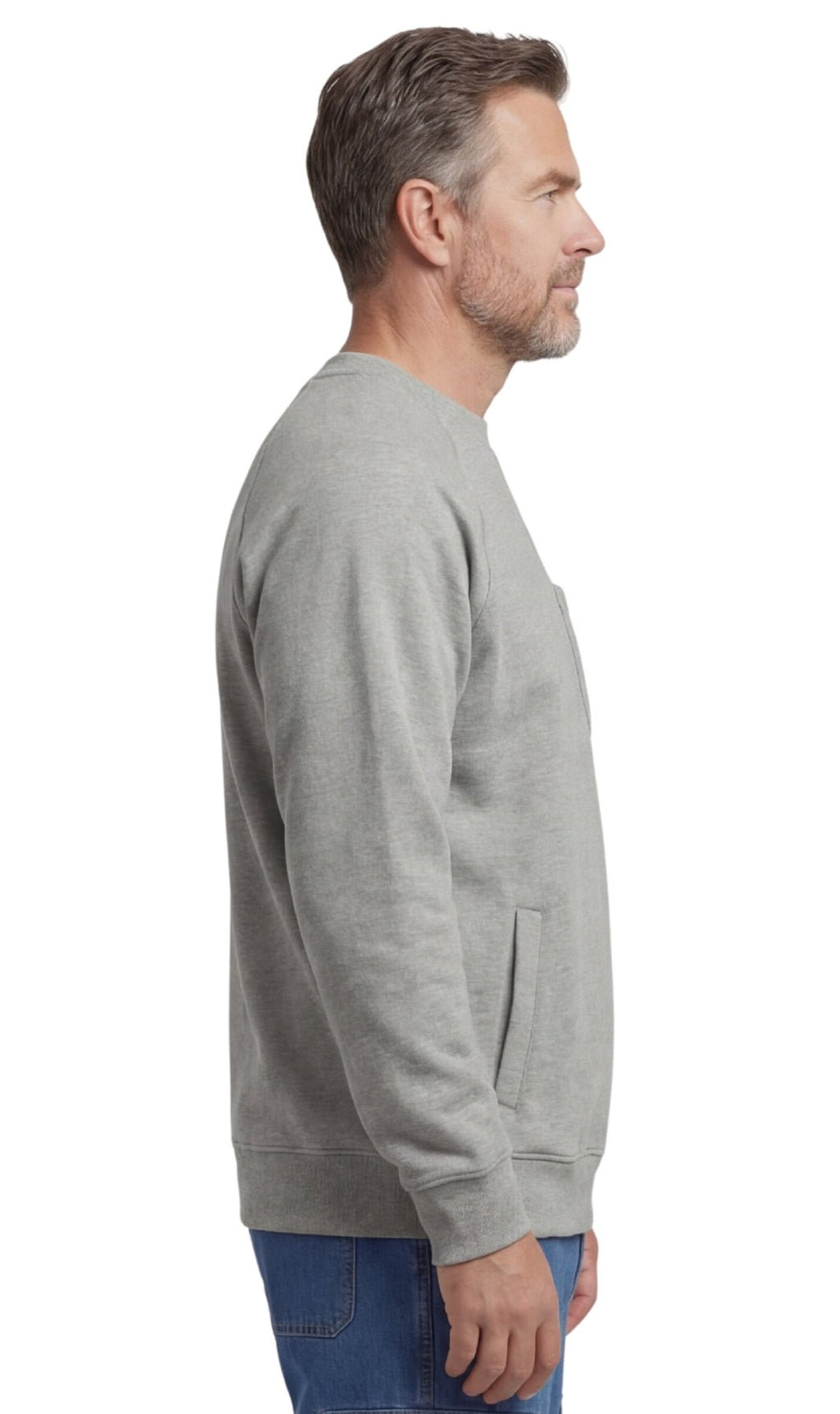 3-Pocket Raglan Fleece Sweatshirt - Pendo Store