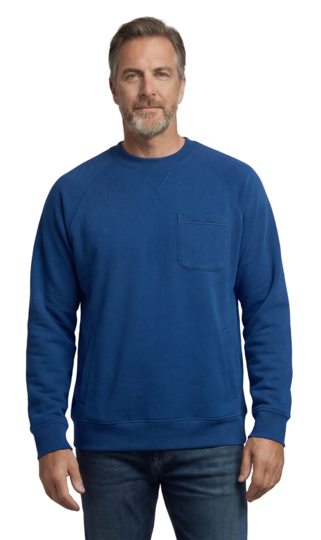 3-Pocket Raglan Fleece Sweatshirt - Pendo Store