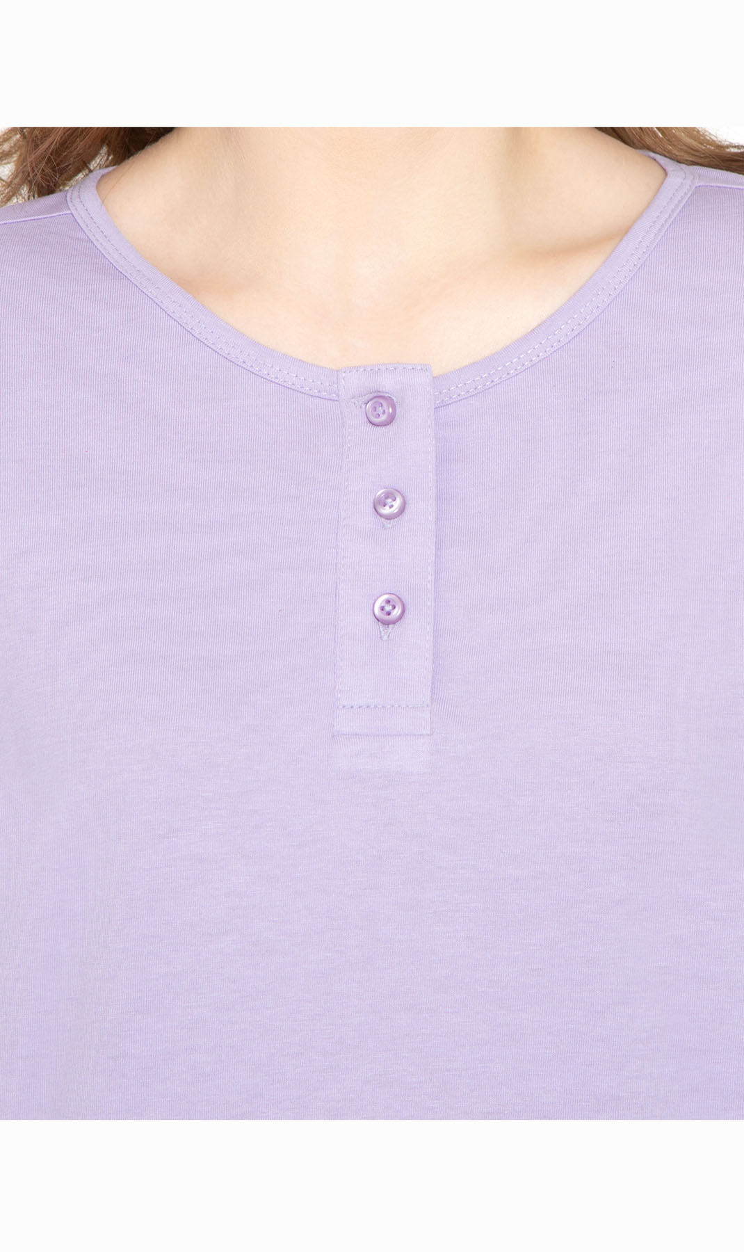 3/4 Sleeve Henley Top - Pendo Store