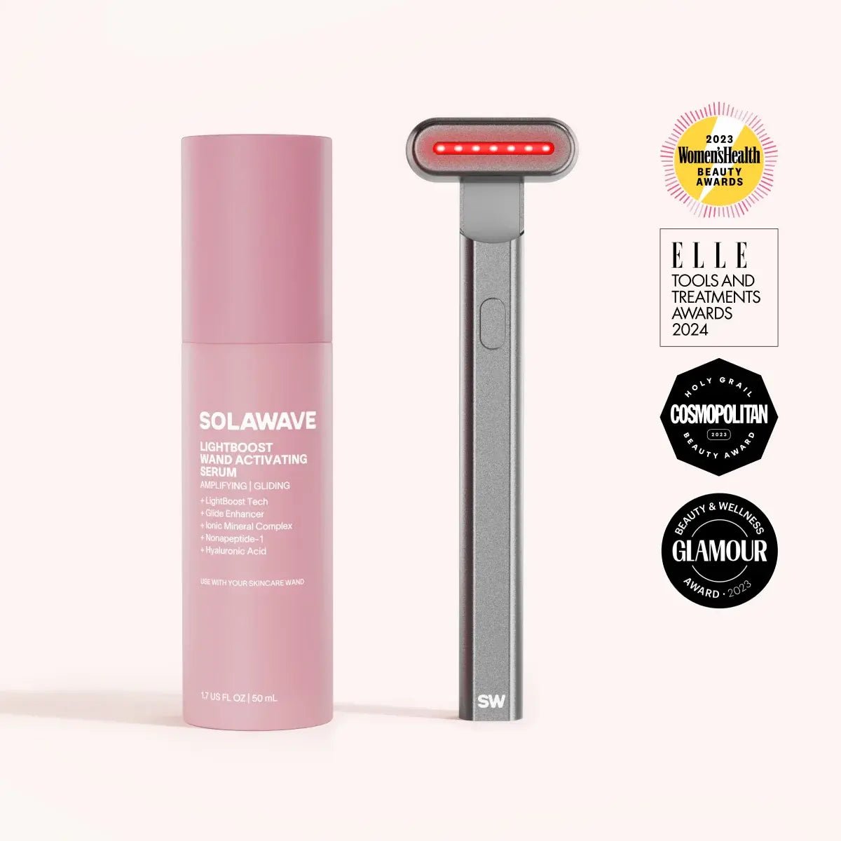 4-in-1 Red Light Therapy Wand & Activating Serum Kit - Pendo Store