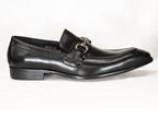 Carrucci Calfskin Loafer - Black