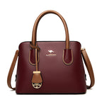 Luxurious Leather Fashionable Large-capacity High-end Women's Handbag Bags Purses and Handbags For Ladies and Girls Charming Designer Shoulder Crossbody Bags for Women