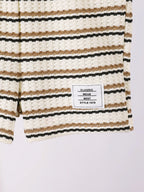 Children's Striped Short Sleeve Polo and Pants Set