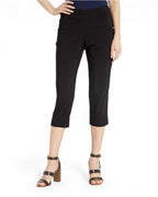 Krazy Larry P511 Pull-On Capri Pants - Black