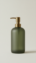 Olive Slate Glass Soap Dispenser