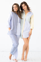 Amalfi Striped Full Length Pajama Set