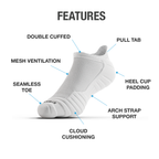 CloudFusion™ Athletic Cushioned Low Socks