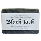 Natural Goat Milk Soap | Sexy Exfoliating  Scrub For Men | Black Jack