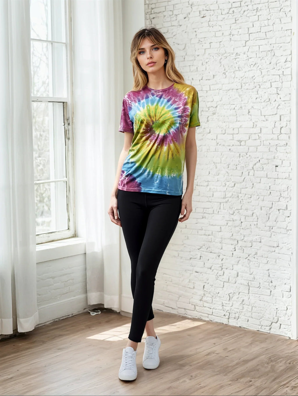 Classic Spiral Tie Dye T-Shirt
