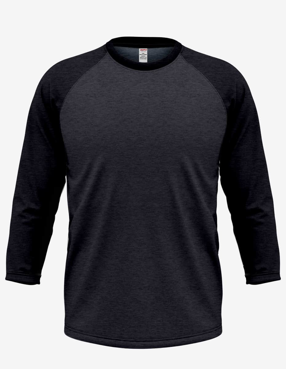 Three Quarter Sleeve Raglan Shirt