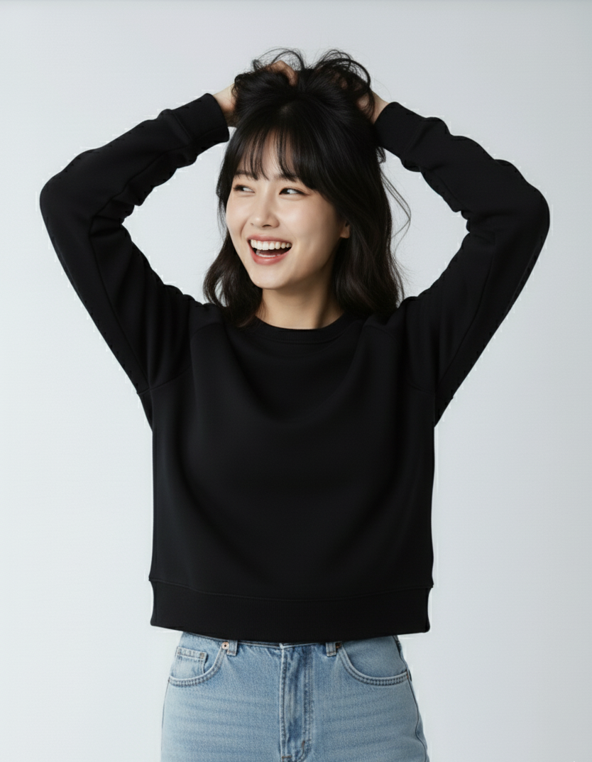 Midweight Crew Neck Sweatshirt